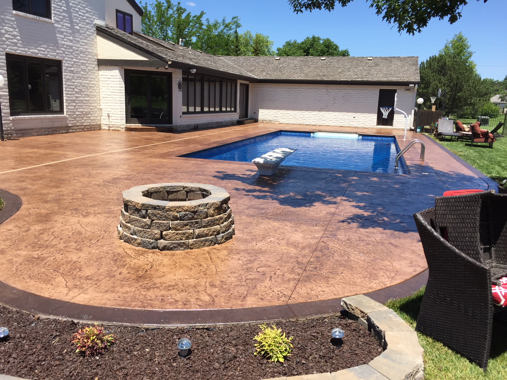 Swimming Pool Deck – Before and After